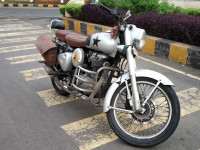 Silver Royal Enfield Classic 350
