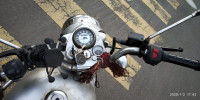 Silver Royal Enfield Classic 350