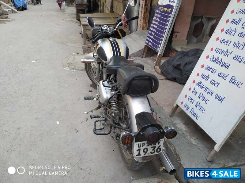 Silver Royal Enfield Classic 350 BS VI Silver Royal Enfield Classic 350 BS VI