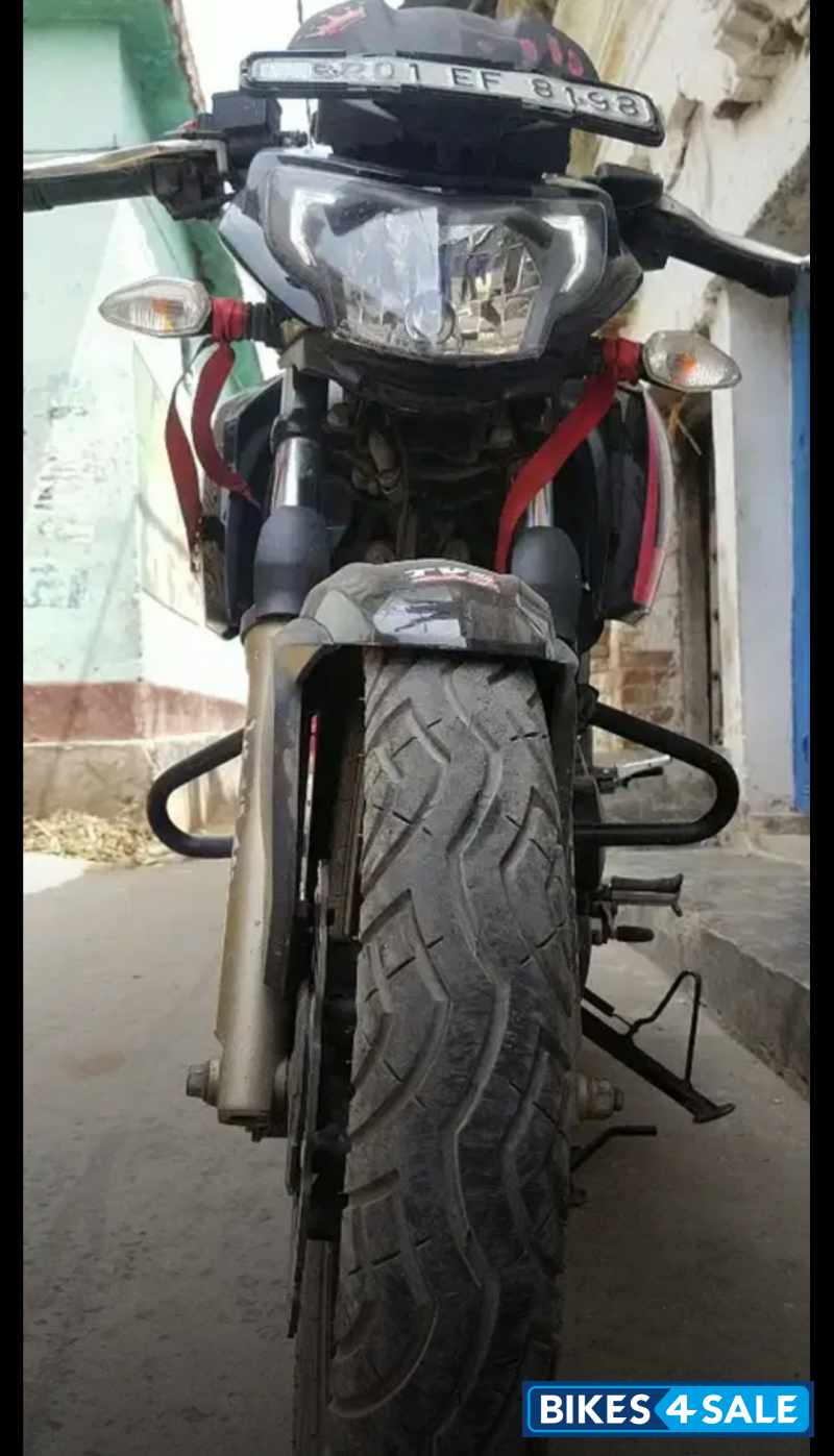Black TVS Apache RTR 200 4V ABS Race Edition 2.0