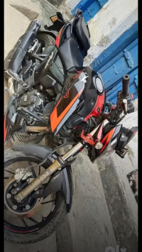 Black TVS Apache RTR 200 4V ABS Race Edition 2.0