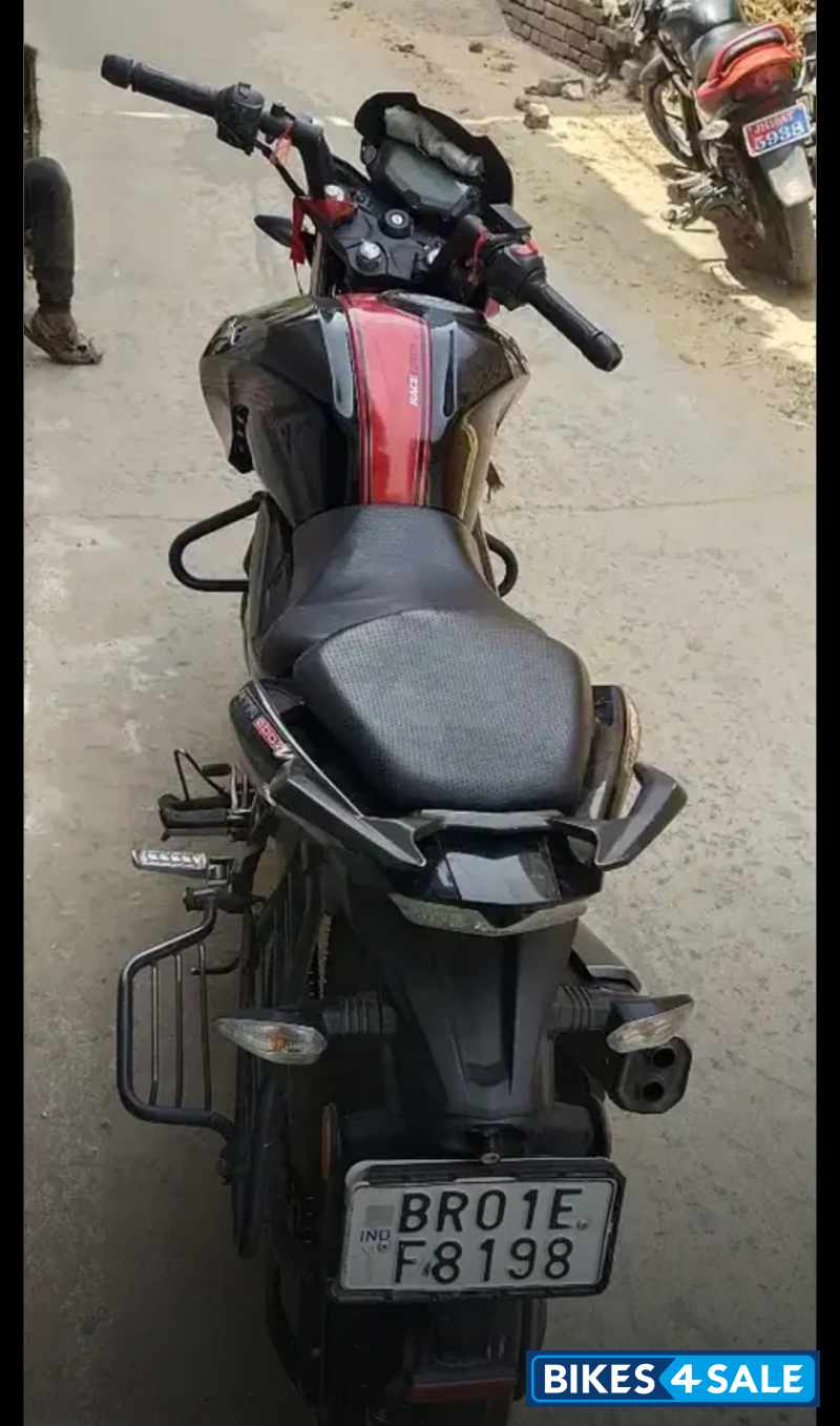 Black TVS Apache RTR 200 4V ABS Race Edition 2.0