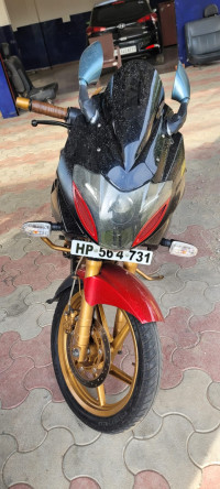 Red With Decals Bajaj Pulsar 220F