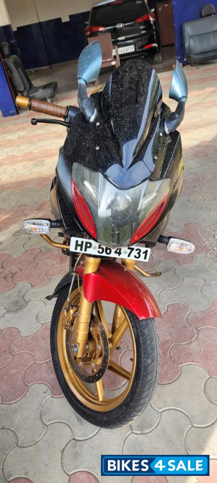 Red With Decals Bajaj Pulsar 220F