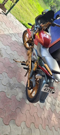 Red With Decals Bajaj Pulsar 220F