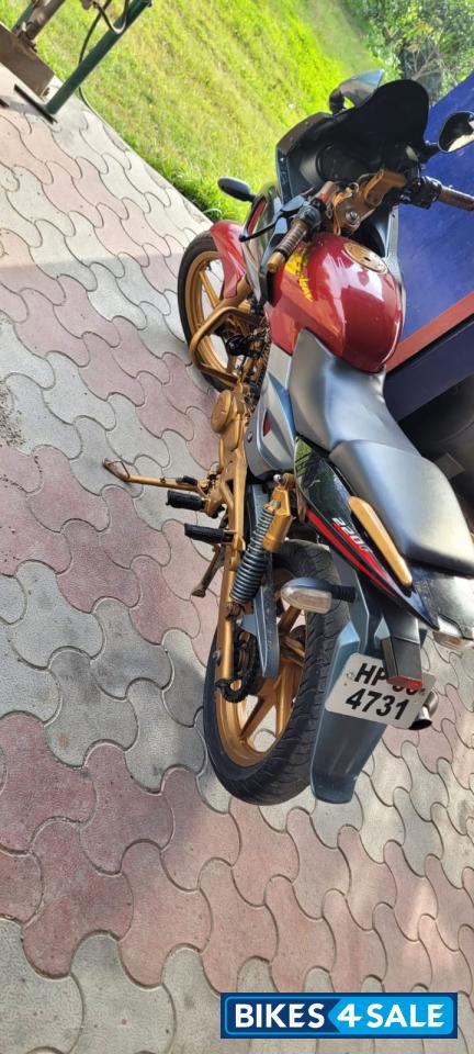 Red With Decals Bajaj Pulsar 220F