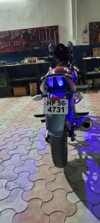 Red With Decals Bajaj Pulsar 220F