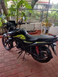 Black Honda Shine CB  SP 125 DISC