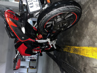 Red And White Benelli TNT 25