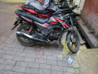 Black Honda CB Shine SP