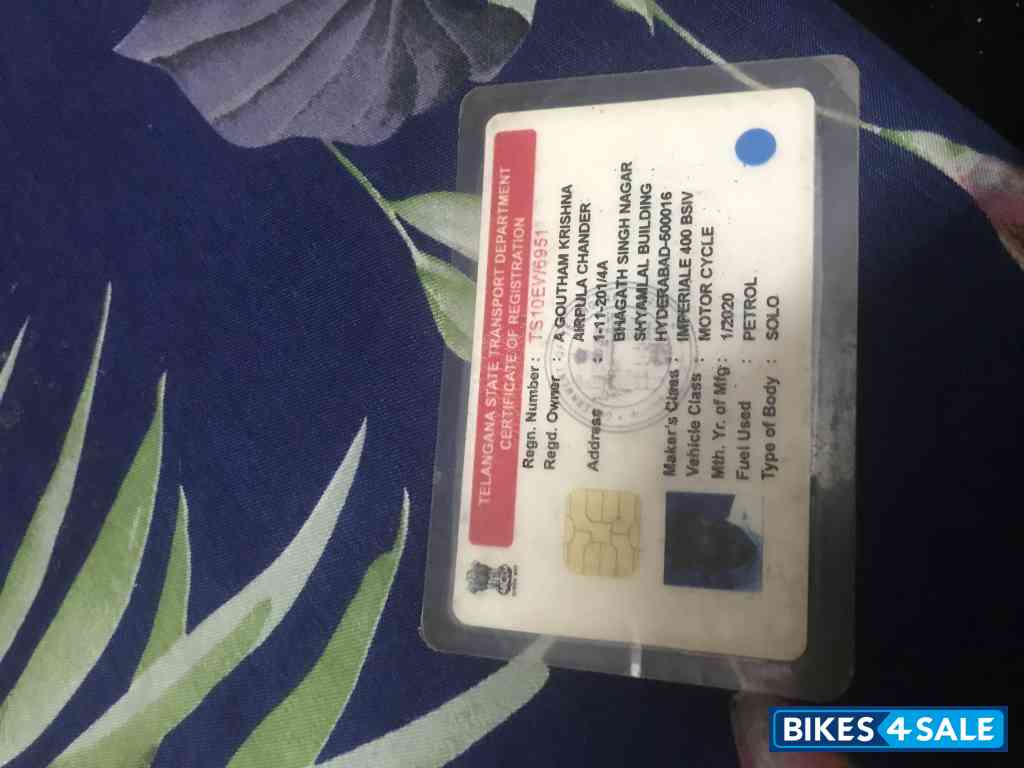 Benelli Imperiale 400