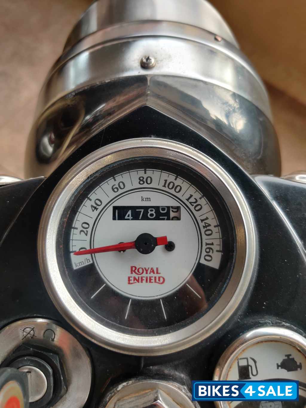 Tan Royal Enfield Classic 500