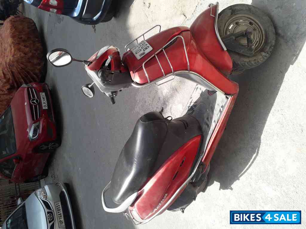 Red Honda Activa