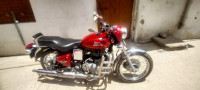 Red Royal Enfield Bullet Electra Twinspark