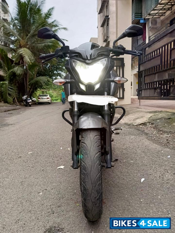 Black And Grey Bajaj Pulsar 200 NS ABS