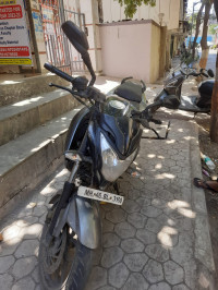 Black And Grey Bajaj Pulsar 200 NS ABS
