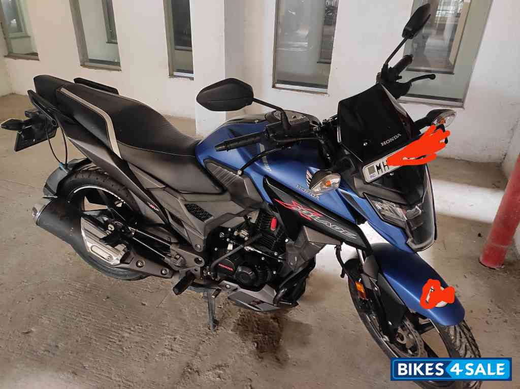 Blue Honda XBlade