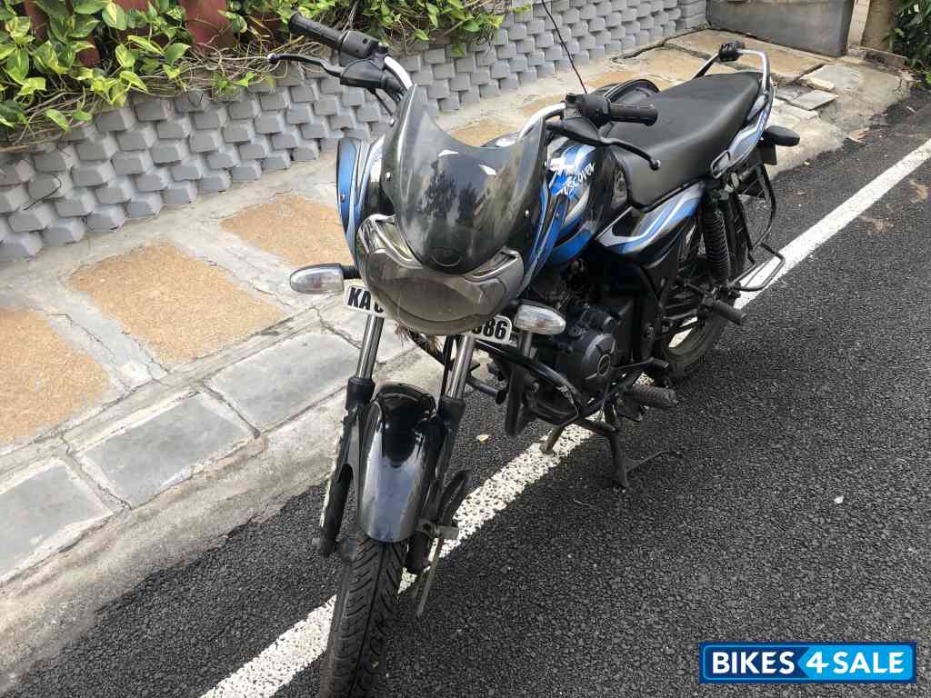 Black And Blue Bajaj Discover 100