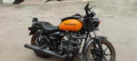 Orange Royal Enfield Thunderbird X 500