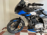 Black & Blue Bajaj Pulsar 220F BS6