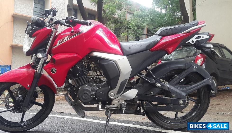 Red Yamaha FZ-S