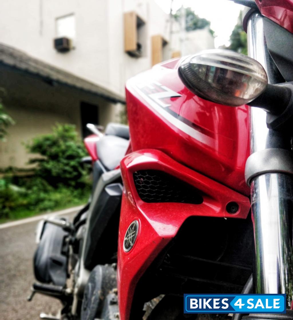 Red Yamaha FZ-S