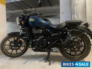 Blue Royal Enfield Meteor 350 Fireball