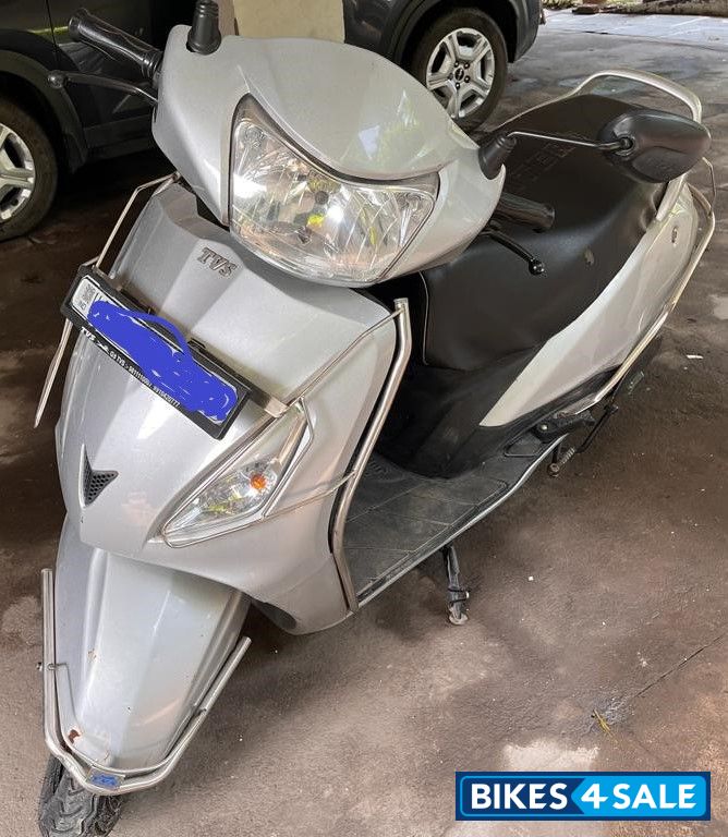 Silver Met Grey TVS Jupiter BS6