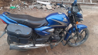 Blue Honda Shine 125 Disc