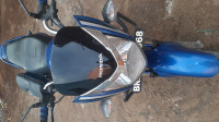Blue Honda Shine 125 Disc