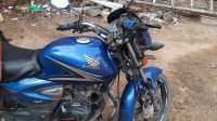 Blue Honda Shine 125 Disc