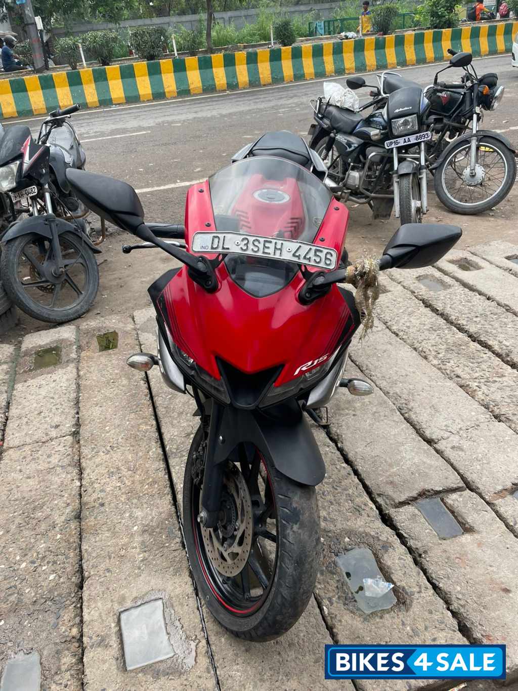 Red & Grey Yamaha YZF R15 V3