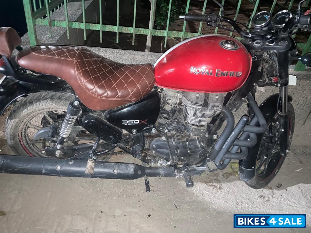 Red Royal Enfield Thunderbird X 350