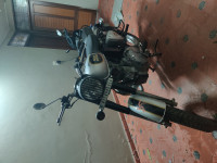 Silver Royal Enfield Bullet Standard 500