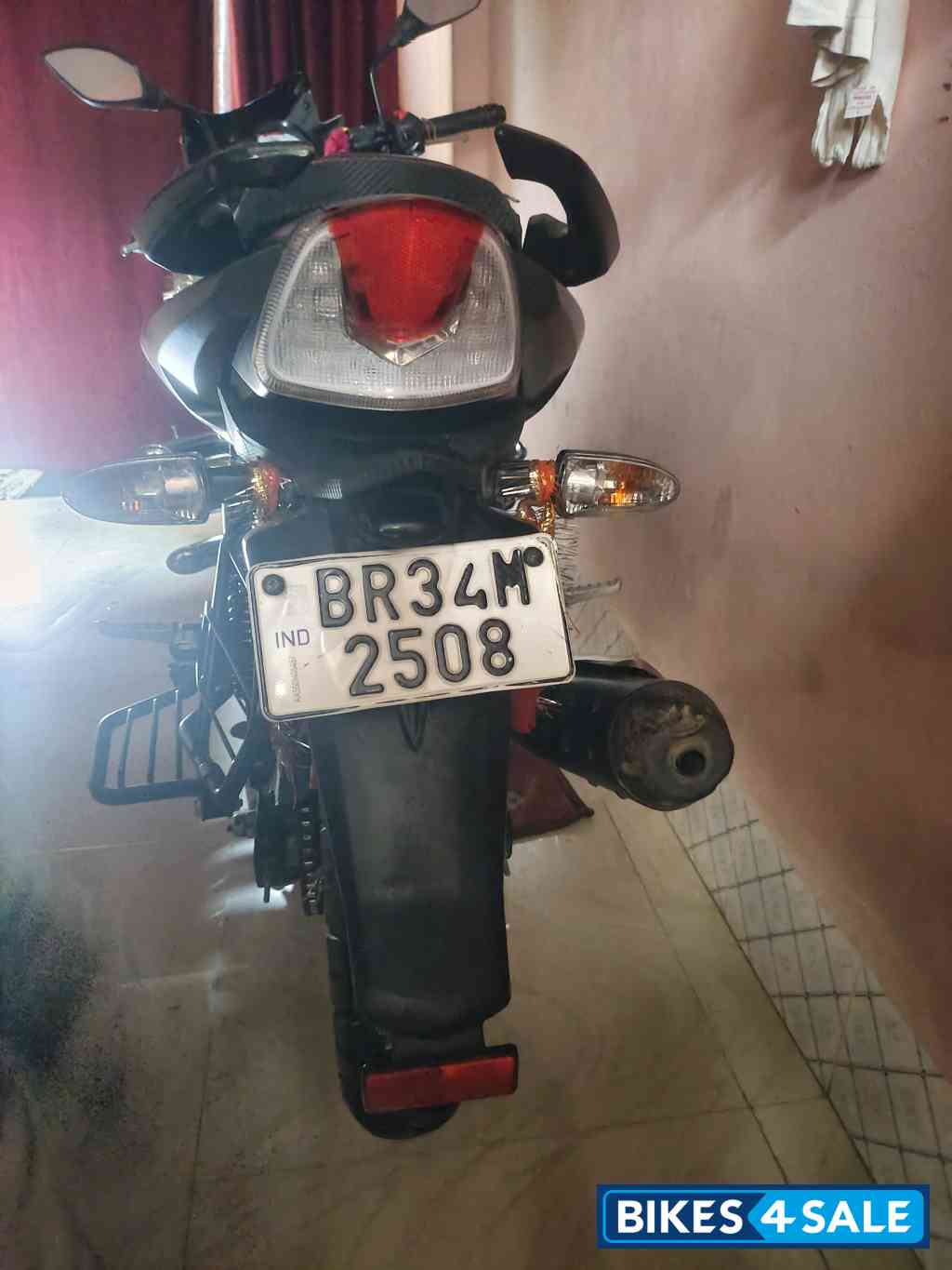 Gray TVS Apache RTR 160