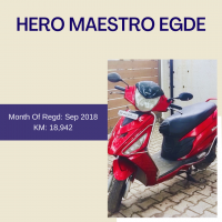 Hero Maestro Edge 2018 Model