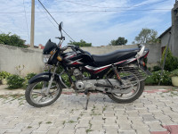 Gloss Flame Black With Bright Bajaj CT 100