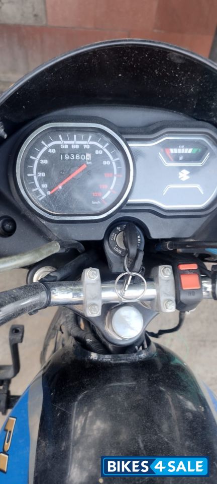 Ebony Blk Blue Dkl Bajaj Platina 100 ES