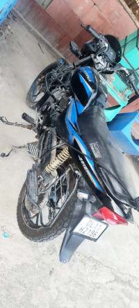 Ebony Blk Blue Dkl Bajaj Platina 100 ES