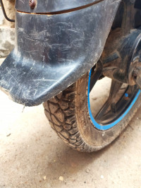 Blue Bajaj Discover 125 ST