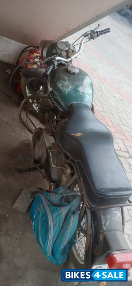 Green And Black Royal Enfield Bullet Diesel Taurus