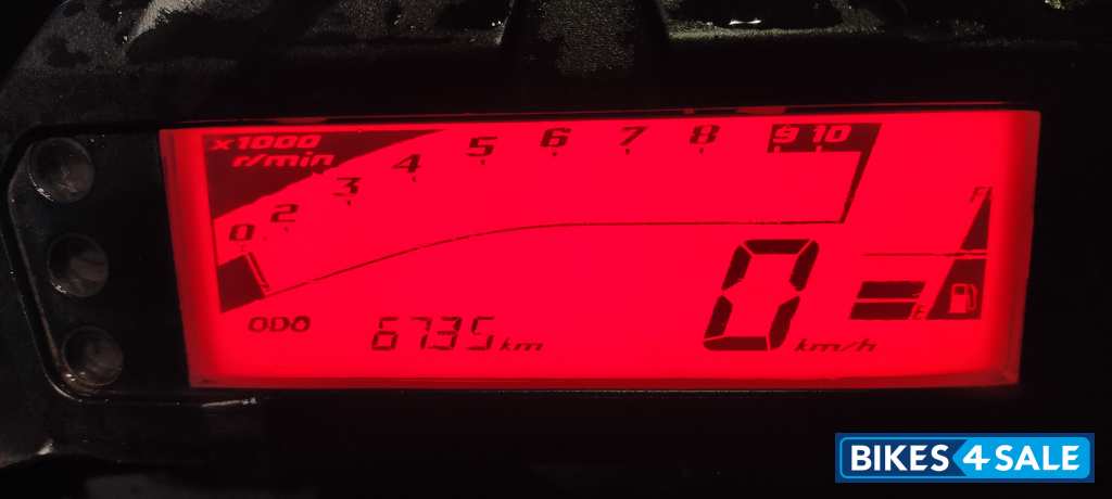 Blue Yamaha FZ-S FI V2