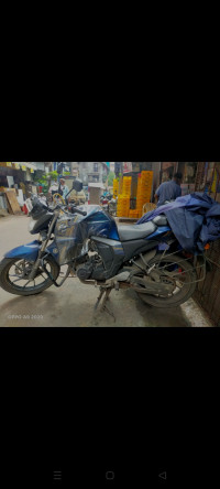 Blue Yamaha FZ-S FI V2