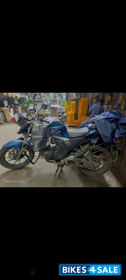 Blue Yamaha FZ-S FI V2 Blue Yamaha FZ-S FI V2
