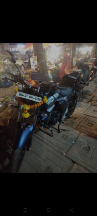 Blue Yamaha FZ-S FI V2