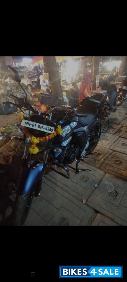 Blue Yamaha FZ-S FI V2 Blue Yamaha FZ-S FI V2