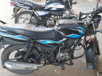 Black And Blue Bajaj Discover 100 DTS-Si