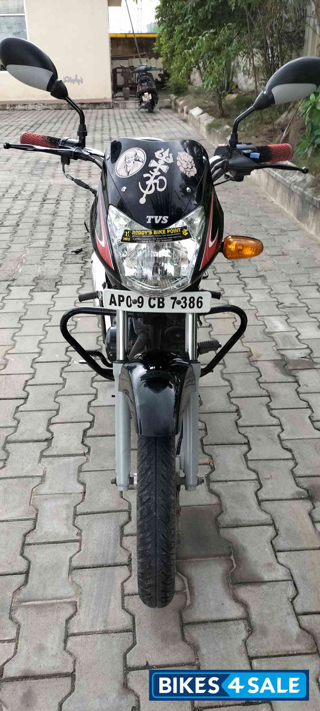 Red And Black TVS Sport