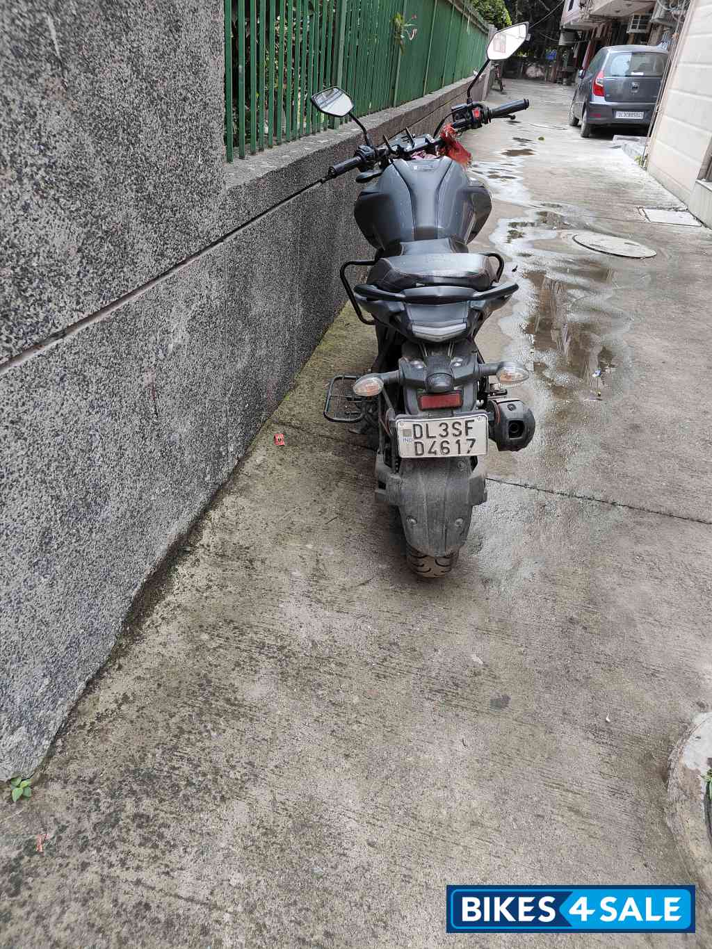 Grey Yamaha FZ-S FI V3 BS6