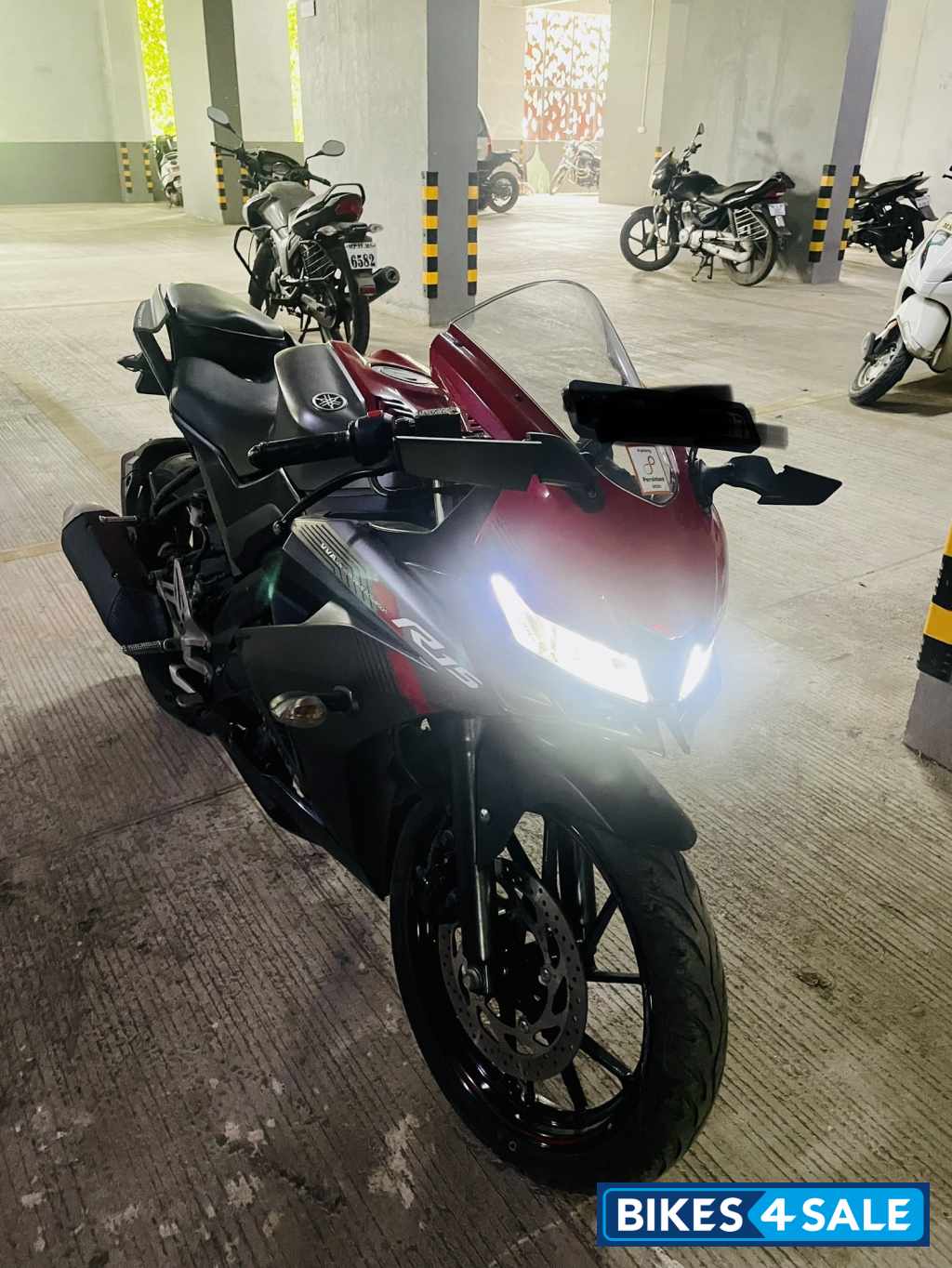 Red Gray Yamaha YZF R15 S V3.0